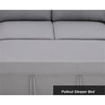 thumbnail image 5 of Alexent 5-Seat Modern Fabric Sleeper Sectional Sofa with Storage Gray, 5 of 8