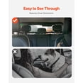 thumbnail image 4 of VEVOR Dog Car Barrier 46" Wide Car Divider for Cargo Area Vehicle Pet Barrier, 4 of 9