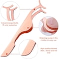 thumbnail image 5 of Épilateur de Cils en Acier Inoxydable à Pointe Courbée, Application et Retrait de Fausses Extensions (1 Pce, Or Rose), 5 of 5