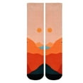 thumbnail image 5 of Sierra Socks Arizona Heat Pattern CoolMax Socks, Nature Collection for Men & Women Eco-Friendly Crew Socks, 5 of 5