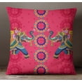 thumbnail image 5 of S4Sassy Mughal Elephant Print Pillow Square Cushion Cover Multicolor Home Decorative -20 x 20 Inches, 5 of 8