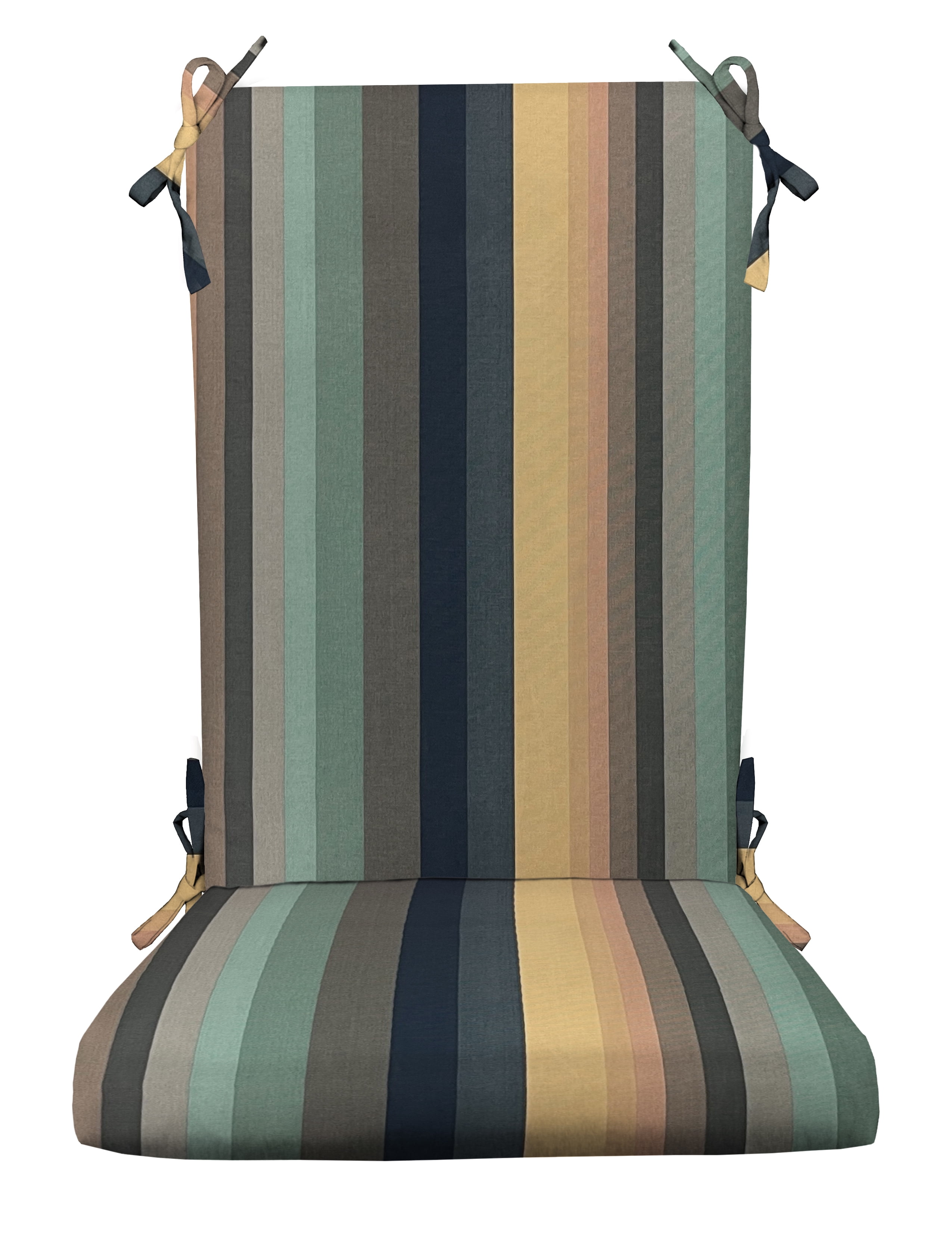 RSH Décor Indoor Outdoor Foam Rocker Rocking Chair Pad Cushions, Fits