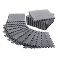 thumbnail image 1 of 12 Pack Floor Exercise Mat for Home Gym or Floor Padding gray, 1 of 5