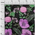 thumbnail image 2 of oneOone Velvet Pink Fabric Asian Oriental Craft Projects Decor Fabric Printed By The Yard 58 Inch Wide, 2 of 4