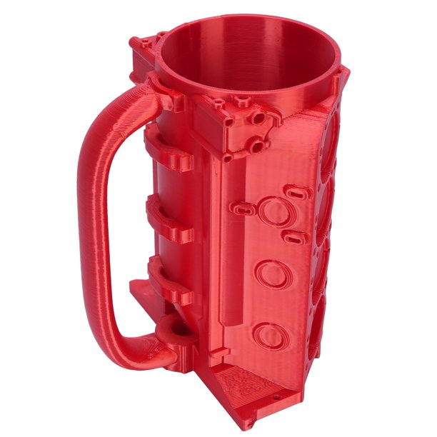 Cilindro Del Motor Puede Taza, Cilindro De Aislamiento De ABS Cilindro Cilindro De Café Taza De Café Divertida Bloques Mecánicos De Motor Tope De Café Para Amantes Del