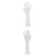 thumbnail image 1 of AMLESO 1 Pair Female Right&Left Hand Mannequin Finger Gloves s Bracelet Display, 1 of 8