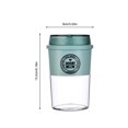 thumbnail image 3 of Wosthever Botella de agua con tapa 300ml Gimnasio Fitness Anti-escaldado Taza de café Reutilizable Niños Leche Bebida Taza Drinkware Rosa Mostrada Azul claro Wosthever HA059524-02B, 3 of 6