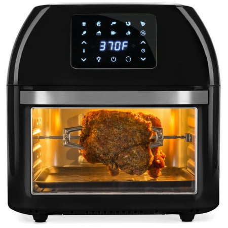 Best Choice Products 16.9Qt 1800W 10-In-1 Family Size Air Fryer Countertop Oven, Rotisserie, Toaster, Dehydrator - (Best Cooker Hood Brand)
