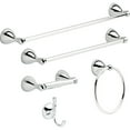 thumbnail image 3 of Delta Faucet FNDS24-PC Foundations Towel Bar, Polished Chrome - Product Is Brand New In Retail Packaging, 3 of 9