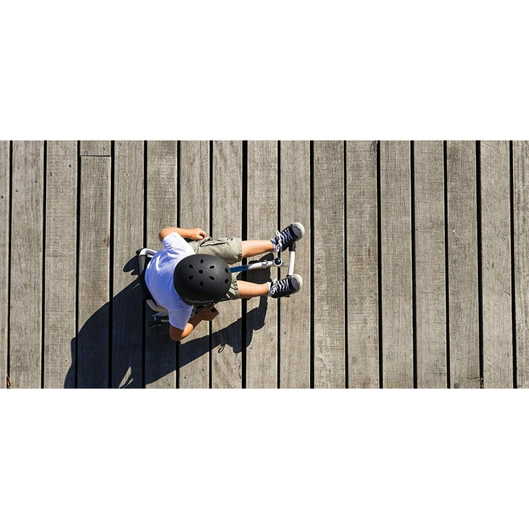 EzyRoller Blue Mini Riding Machine, Foot-to-Floor Ride-On