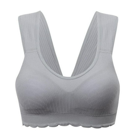 

Womens Underwear Tube Top Bra No Rims Underwears Vest Style Yoga Sports Base Underwears Underwear For Women Blue One Size