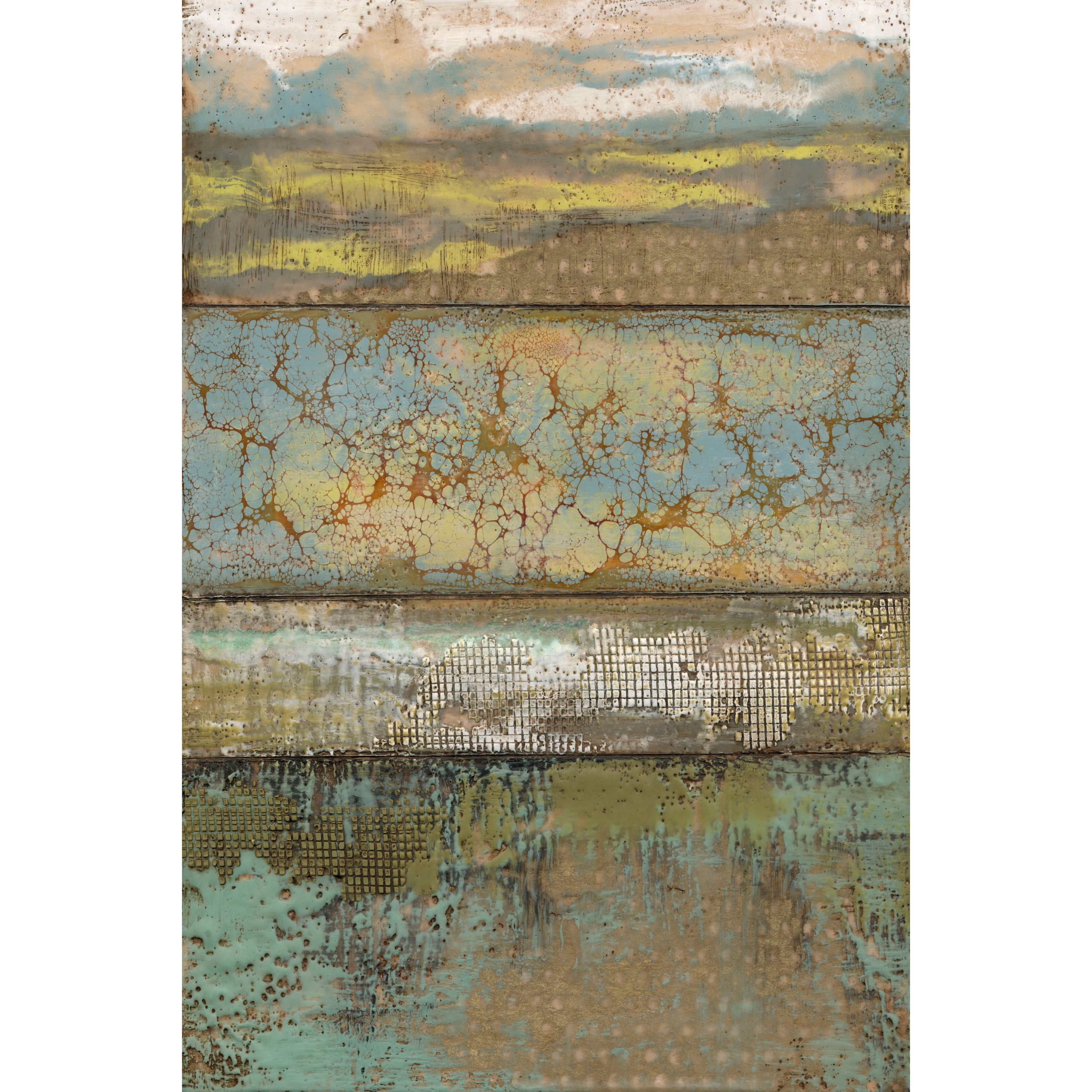 Marmont Hill "Segmented Textures I" Painting Print on Wrapped Canvas