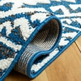 thumbnail image 5 of SAFAVIEH Moroccan Tassel Desmond Southwestern Shag Area Rug, Navy/Ivory, 10' x 14', 5 of 8