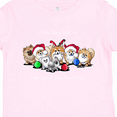 thumbnail image 4 of Inktastic KiniArt Christmas Pomeranians Boys or Girls Toddler T-Shirt, 4 of 5