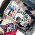 thumbnail image 6 of Clear Toiletry Bag Makeup Pouch, 4 Pack Water Resistant Travel Organizer, Airport Airline Travel Compliant, 6 of 8