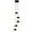 Black, variant on Ravello 5-Light Integrated LED ETL Certified Aluminum Chandelier - Brass