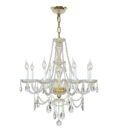 Worldwide Lighting W8309728 Provence 8 Light 28 Wide Crystal Worldwide Lighting This On Opens A Dialog That Displays Additional Images For With The Option To Zoom In Or Out
