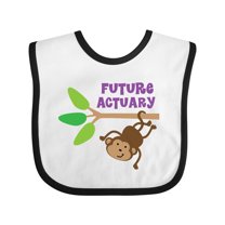 Inktastic Future Actuary Boys or Girls Baby Bib