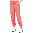 thumbnail image 3 of Womens Soft French Terry Loose Fit Drawstring Jogger Pants, 3 of 6