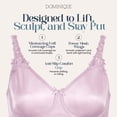 thumbnail image 2 of Dominique Mystique Minimizer Bra #7000 – Seamless Full Figure Underwire Lingerie for Women, Smooths & Shapes, 2 of 6