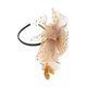 thumbnail image 5 of Ofertas Únicas 1 Juego de Accesorios para el Cabello con Diadema de Plumas para Mujeres Marrón Amarillo, 5 of 5