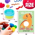 thumbnail image 5 of Valentines Day Gifts for Kids -30 Pack Valentines Cards with Playdough for Toddlers Girls Boys Classroom Exchange, Valentines Playdoh Party Favors for Kids School, 5 of 6