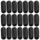 thumbnail image 1 of BRIGHTFUFU Tapas de cierre roscadas de Pvc, color negro, 100 Uds., 5mm, tapas de extremos flexibles para pernos, tornillos, tuberías, muebles y aislamiento eléctrico, 1 of 7