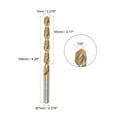 thumbnail image 2 of Unique Bargains 7mm Titanium Coated M42 High Speed Steel 8% Cobalt (HSS-E) Twist Drill Bit, 2 of 5