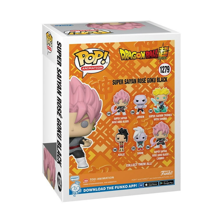 Dragon Ball Super Funko Pops Add Super Saiyan Rose Goku Black Exclusive