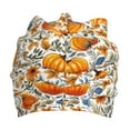thumbnail image 3 of Rocae Autumn Pumpkin Blossoms for Kids Winter Beanies Weather Hats Boys Girls, 3 of 7