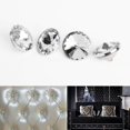 thumbnail image 4 of simhoa 50pcs Crafts Buttons Rhinestone Crystal Upholstery Buttons with Metal Loop for 25mm, 4 of 8