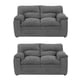 thumbnail image 1 of Sala 2-2 Cosmo ( 2 Piezas Love Seat ) Gris Carbón para Sala, 1 of 8