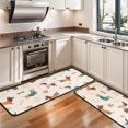 thumbnail image 3 of Kitchen Rugs Sets Of 2,Dachshund Anti Fatigue Kitchen Mat Rugs Non Slip Washable,Decorative Kitchen Floor Mats for Kitchen,Sink,Laundry,17"x47"+17"x47", 3 of 5