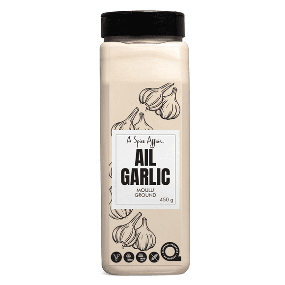 Garlic Ground 450g (15.9 oz) A Spice Affair Large Shaker