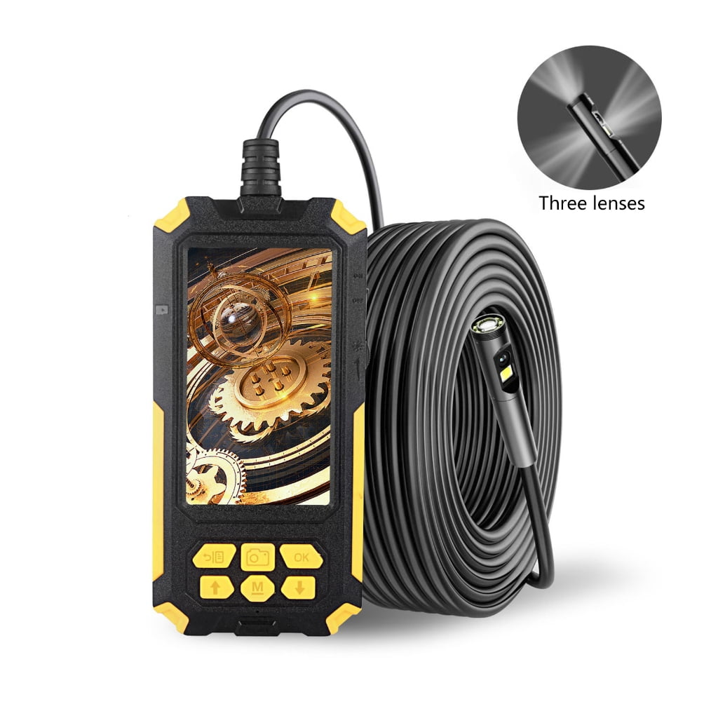 Endoscope Camera with Light for Cellphone,Borescope Inspection Camera with Adjustable LED Light Snake Camera
