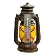 Primitive LANTERN Small Magnetic THERMOMETER, 4.5" Tall, by Wilcor