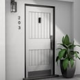 thumbnail image 5 of National Hardware - V1916 Reed Door Knocker - Matte Black, 5 of 7