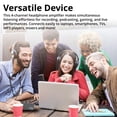thumbnail image 4 of Amplificador de auriculares Focus Pro Audio Compact de 4 canales, 4 of 7