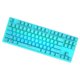 thumbnail image 1 of Teclado mecánico para juegos USB 87 teclas perfecl Silencioso azul, 1 of 3