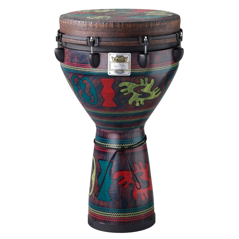 Remo Mondo Key-Tuned Djembe Adinkra - Walmart.com