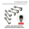 thumbnail image 2 of SharkTRUE Premium Diesel Injector Line Socket Wrench: Compact, Durable, and Versatile for Auto Repair, 2 of 8