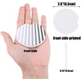 thumbnail image 2 of RYLABLUE Geometric Grey Stripes Gradient Set of 6 Car Coaster for Drinks, Absorbent Ceramic Stone Coasters Cup Mat with Cork Base for Home Kitchen Room Coffee Table Bar Decor, 2 of 5