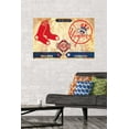 thumbnail image 2 of MLB Rivalries - New York Yankees vs Boston Red Sox Wall Poster, 22.375" x 34", 2 of 4