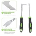 thumbnail image 2 of STRANDCHIC Manual Garden Weeding Tool Set Stainless Steel Hand Fork for Removal and Gardening, 2 of 6