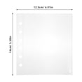 thumbnail image 3 of Nestingho 50Pcs Scrapbook Refill Pages Scrapbooking Binders Refill Pages Photo Album Refill Pages Sheet Protectors, 3 of 7
