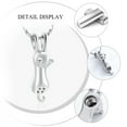 thumbnail image 2 of Cat Pet Cremation Jewelry for Ashes Memorial Ash Jewelry Keepsake Cat Urn Pendants for Animal Ashes Necklace, 2 of 7