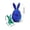 Dark Blue-6A-home supplies, variant on LEFTHIGH Home 3D Printed Easter Bunny Fidget Toy Movable Joint Figurine Holiday Decoration Gift for Desk Shelf Home Party Decor 5.98x3.35x3.35in Home