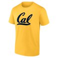 thumbnail image 2 of Men's Fanatics Gold Cal Bears Primary Logo T-Shirt, 2 of 3