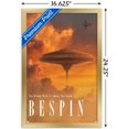 thumbnail image 3 of Star Wars: Bespin - Visit Bespin by Russell Walks 23 Wall Poster, 14.725" x 22.375" Framed, 3 of 5
