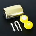 thumbnail image 4 of Contact Lenses Storage Box Contact Lens Case Container Holder Box Eyes Care (Gold) Gseagtia, 4 of 7